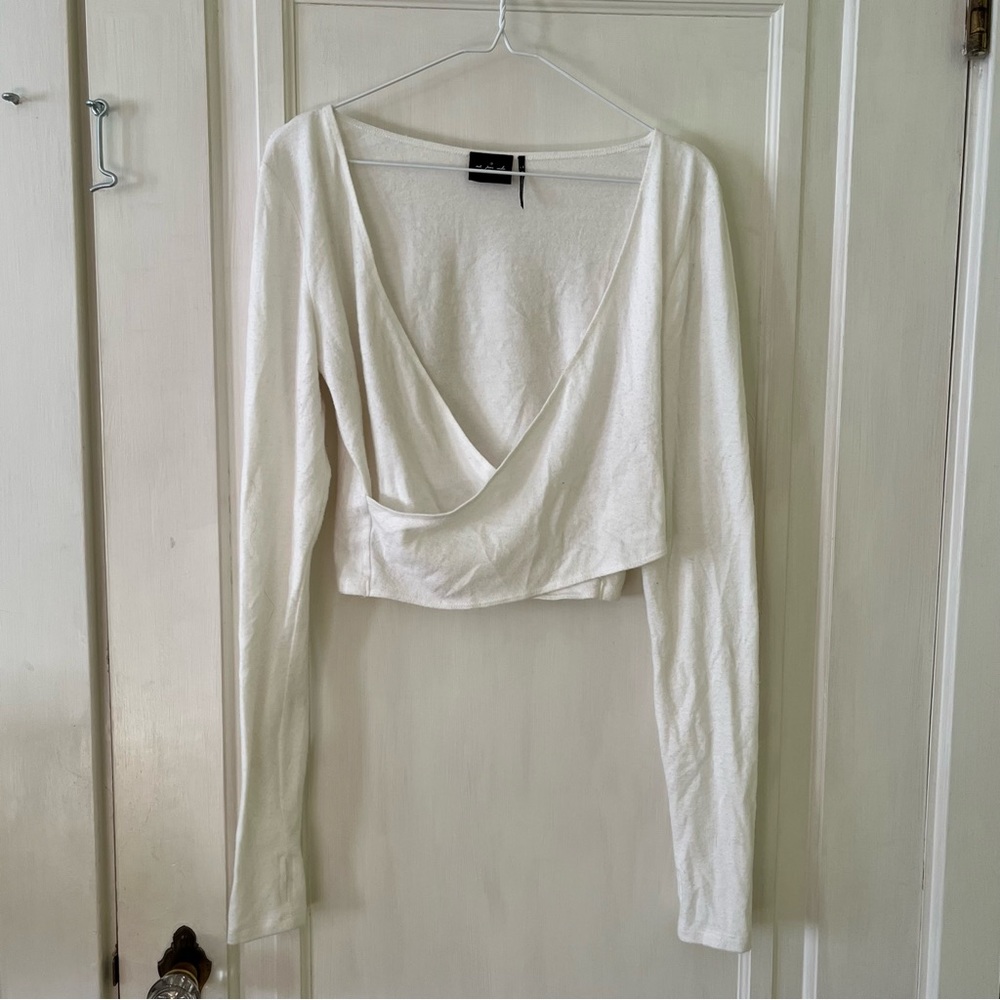 Urban Outfitters Wrap Top Large
